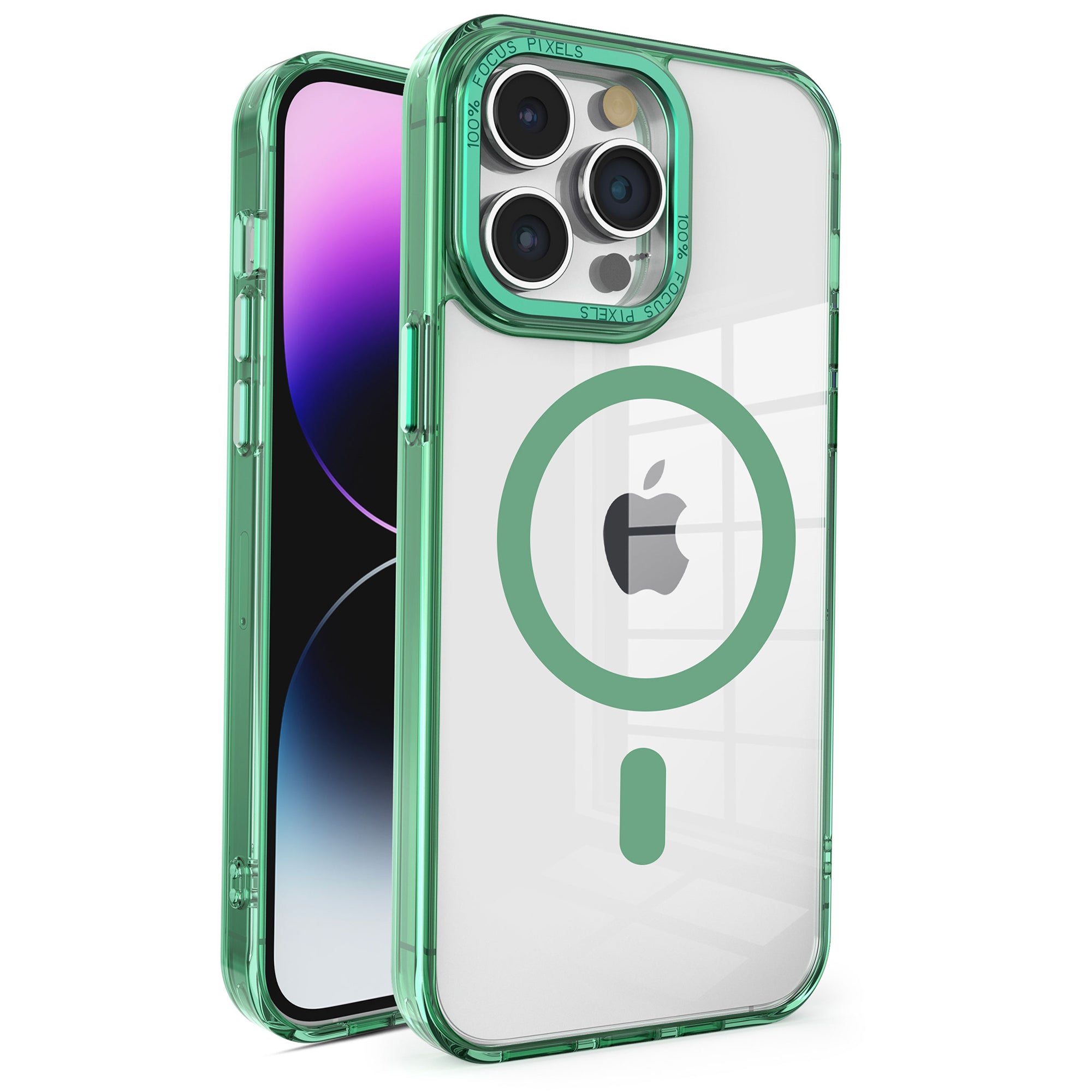 Crystal Series TPU PC-cover til iPhone 13 Pro Max 6,7 tommer Kompatibel med MagSafe Clear Phone Cover Crystal Series TPU PC-cover til iPhone 13 Pro Max 6,7 tommer Kompatibel med MagSafe Clear Phone Cover
